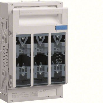   Hager LT153 Késes NH1 szakaszoló-kapcsoló, 3x250 A, síntáv 60 mm, M10