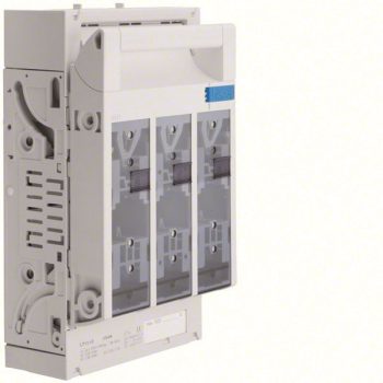   Hager LT154E Késes NH1 szakaszoló-kapcsoló, 3x250 A, síntáv 60 mm, 2xM10