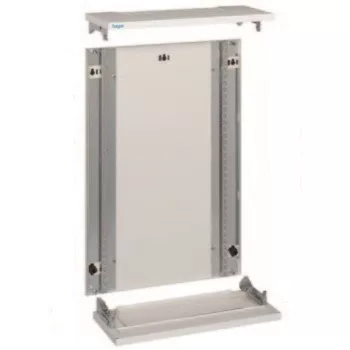   Hager Quadro4 Q41837L0I0 Fali fém szekrény 1850x370x260, IP40, ajtó es oldallap nélkül (külön rendelhető), sorolható, fehér RAL9010, lapra szerelt, Quadro4 (Hager Q41837L0I0)