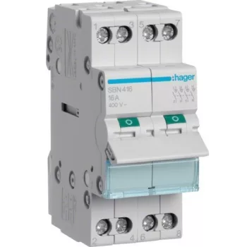   Hager SBN416, moduláris terheléskapcsoló 4P 16A 400 V (Hager SBN416)