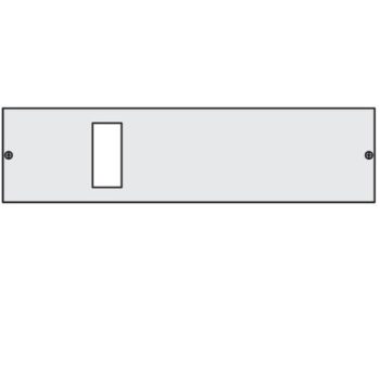   Hager Quadro UC013H x160 kompakt megszakító beépítő készlet, 150mm magás, kalapsínnel, vízszintes beépítés, 700mm széles Quadro5 és Quadro+ vagy 620mm széles Quadro4 szekrényekhez, I. é.v. osztály, Quadro (Hager UC013H)