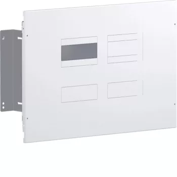   Hager Quadro UC023H x250 vagy h250 kompakt megszakító beépítő készlet, 400mm magás, kalapsínnel, függőleges beépítés áramvédő kapcsolóval, 700mm széles Quadro5 és Quadro+ vagy 620mm széles Quadro4 szekrényekhez, I. é.v. osztály