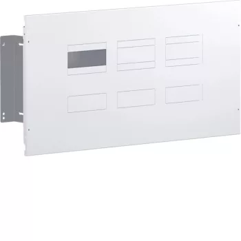   Hager Quadro UC024H x250 vagy h250 kompakt megszakító beépítő készlet, 400mm magás, kalapsínnel, függőleges beépítés áramvédő kapcsolóval, 900mm széles Quadro5 és Quadro+ szekrényekhez, I. é.v. osztály, Quadro (Hager UC024H)