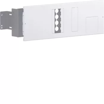   Hager Quadro UC128H x250 vagy h250 kompakt megszakító beépítő készlet, 200mm magás, kalapsínnel, vízszintes beépítés, 900mm széles Quadro5 és Quadro+ szekrényekhez, I. é.v. osztály, Quadro (Hager UC128H)