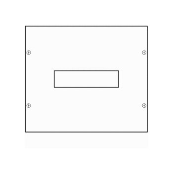   Hager Quadro UC310H x160 kompakt megszakító beépítő készlet, 300mm magás, kalapsínnel, függőleges beépítés, 450mm széles Quadro5 és Quadro+ vagy 370mm széles Quadro4 szekrényekhez, II. é.v. osztály, Quadro (Hager UC010H)