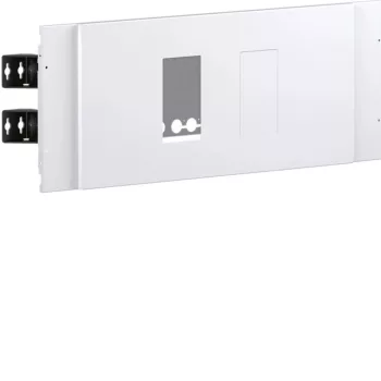   Hager Quadro UC322HM x250 vagy h250 kompakt megszakító beépítő készlet, 300mm magás, kalapsínnel, függőleges beépítés áramvédő kapcsoló nélkül motoros hajtással, 900mm széles Quadro5 és Quadro+ szekrényekhez, II. é.v. osztály, Quadro (Hager UC322HM)