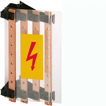   Hager UC830 Quadro oldalsó elhelyezésű síntartó, 250A, 4P, 20x5mm sínhez
