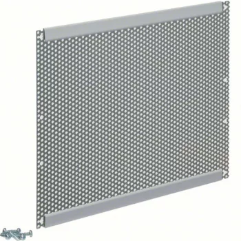   Hager VZ318N Perforált szerelőlap, 220x265 mm, Volta multimédia elosztóhoz