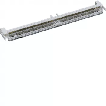  Hager VZ522 Volta, PE/N-sín, 2 soros elosztóhoz, 1x25 + 16x10/16mm2 csatl