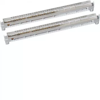   Hager VZ523 Volta, PE/N-sín, 3 soros elosztóhoz, 1x25 + 21x10/16mm2 csatl