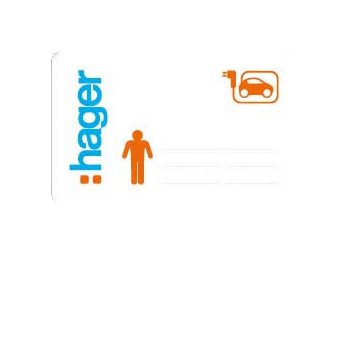 Hager XEV309 20db RFID kártya, superuser-nek