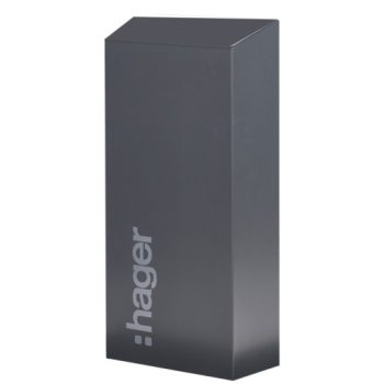   Hager Witty park, XEV426, Elektromos autótöltőhöz lábazati elem (XEV653C töltő) Witty.park (Hager XEV426 )