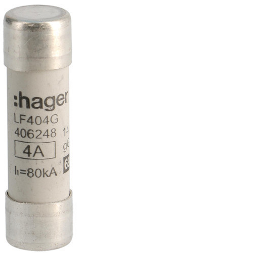 Hager lf404g Hengeres olvadóbiztosítóbetét, 14x51 mm, gG, 4 A 690 V