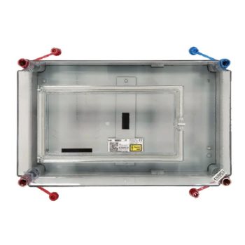   Hensel HB-1000V-T 1 fázisú egy mérőhelyes fogyasztásmérő szekrény vezérelt (32 A) / H-tarifás (63 A) méréshez Mérőhelyek száma: 1