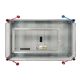Hensel HB-1000V-T 1 fázisú egy mérőhelyes fogyasztásmérő szekrény vezérelt (32 A) / H-tarifás (63 A) méréshez Mérőhelyek száma: 1