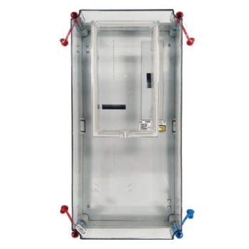   Hensel HB1100A-T 2x1 fázisú két mérőhelyes fogyasztásmérő szekrény mindennapszaki (63 A) és vezérelt (32 A) / H-tarifás (63 A) méréshez Mérőhelyek száma: 2