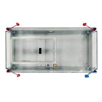   Hensel HB1100F-T 2x1 fázisú két mérőhelyes fogyasztásmérő szekrény mindennapszaki (63 A) és vezérelt (32 A) / H-tarifás (63 A) méréshez Mérőhelyek száma: 2