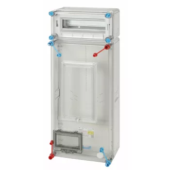   Hensel HB3012-U1 1 és 3 fázisú 1 mérőhelyes fogyasztásmérő szekrény egyedi mindennapszaki méréshez 63 A-ig, felületre szerelt Hensel 1091347