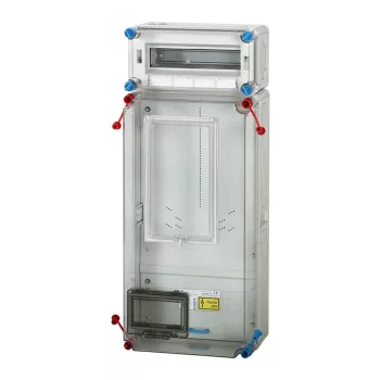   Hensel HB3012-U 1 és 3 fázisú 1 mérőhelyes fogyasztásmérő szekrény egyedi mindennapszaki méréshez 63 A-ig, felületre szerelt Hensel 1091618