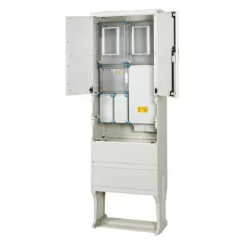   Hensel HB33K0FE-U 1 és 3 fázisú 2 mérőhelyes fogyasztásmérő szekrény egyedi mindennapszaki (80 A-ig) Hensel 1091641