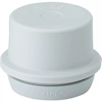 Hensel ESM 25 bepattintható membrános kábelbevezető M25, IP55, szürke RAL 7035 – cikkszám 3600182