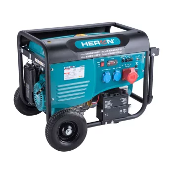   Heron 8896420 benzinmotoros áramfejlesztő, max 6000 VA, háromfázisú, önindítós ( 8896420 )