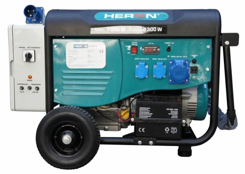 Heron 8896421-AU1 421 WHITE, egyfázisú, 6,8 kVA-es, vészhelyzeti áramfejlesztő ( 8896421-AU1 )