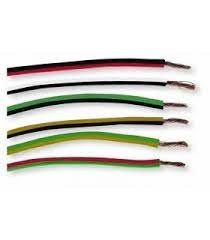 MCSKH (H05V-K) 1X0,5 mm2 KÉK/FEHÉR sodrott réz PVC szigetelésű 300/500V vezeték ( kétféle szín )