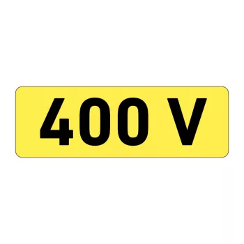   Mini 400V Öntapadós sárga matrica, 20x10 mm-es méretben, 30db/ív (ERV129001ONV00200010)