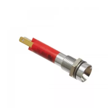 Indikátor LED 5mm piros 19050353
