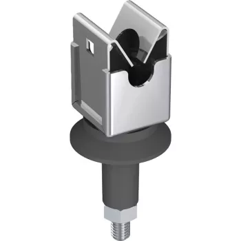  J.Pröpster 1028 VI tetővezeték tartó Niro hüvellyel 8mm, V2A ( J.Pröpster 1028 )