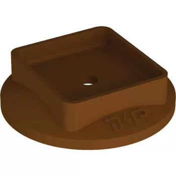   J.Pröpster 1048 VI műanyag rozetta barna Niro kapocs ( J.Pröpster 1048 )