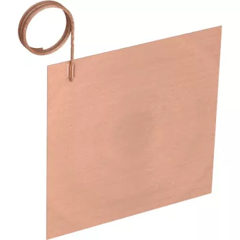   J.Pröpster 110130 EPH földelő lemez Cu 500x500x2mm, Cu sodronnyal 50mm2/1,5m ( J.Pröpster 110130 )