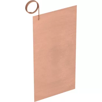   J.Pröpster 110135 EPH földelő lemez Cu 1000x500x2mm, Cu sodronnyal 50mm2/1,5m ( J.Pröpster 110135 )