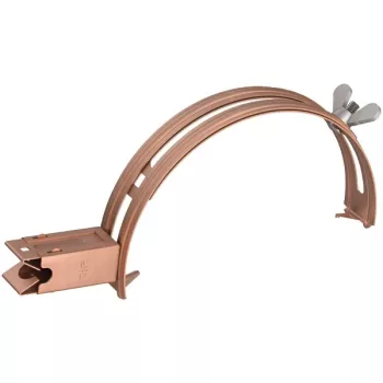   J.Pröpster 110523 R VI tetővezeték tartó Niro kúpcserépre, Rd10-hez, réz, eltartás: 37mm ( J.Pröpster 110523 R )