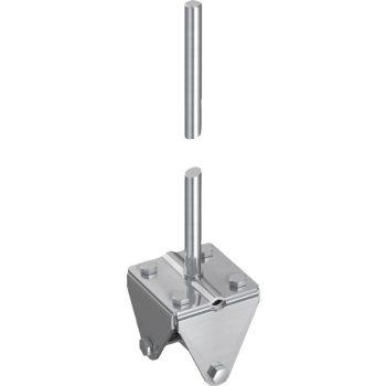   J.Pröpster 111485 VI szorítósapka 90x90mm facölöphöz V2A ( J.Pröpster 111485 )