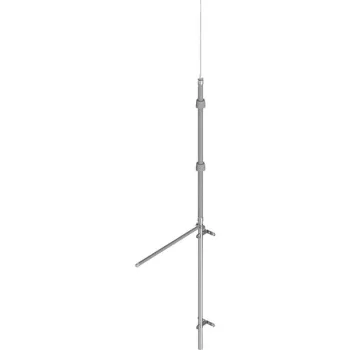  J.Pröpster 111491 IS Szigetelt felfogórúd 3,5m + 0,75m, GFK/VA, 1 traverz, 2 fali rögzítő ( J.Pröpster 111491 )