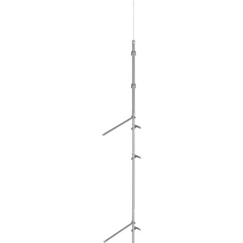 J.Pröpster 111493 IS Szigetelt felfogórúd 4,5m + 0,75m, GFK/VA, 2 traverz, 3 fali rögzítő ( J.Pröpster 111493 )