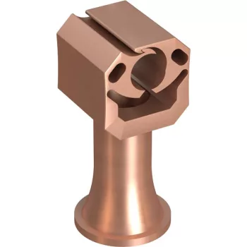   J.Pröpster 1151 VI műanyag vezeték tartó 40mm rézszínű ( J.Pröpster 1151 )