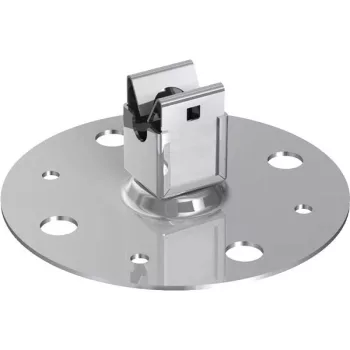   J.Pröpster 1167S1 VI tetővezeték tartó körlap+Niro Rd 10mm,V2A ( J.Pröpster 1167S1 )