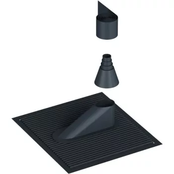   J.Pröpster 1235 IS Tetőátvezető-cserép-készlet, antracit ( J.Pröpster 1235 )