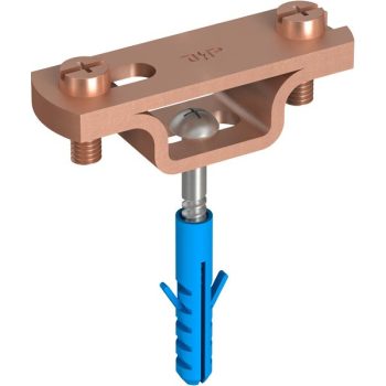   J.Pröpster 2039 VI vezetéktaró réz 40x4,0 csavarral és tiplivel ( J.Pröpster 2039 )