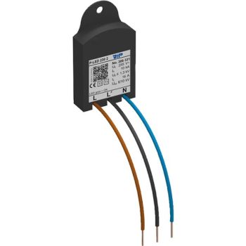   J.Pröpster 306331 TF P-LED 230 2 Túlfeszültség-levezető P-LED, II. védelmi osztály, 1 fázis, IP20, max. 255V ( J.Pröpster 306331 )