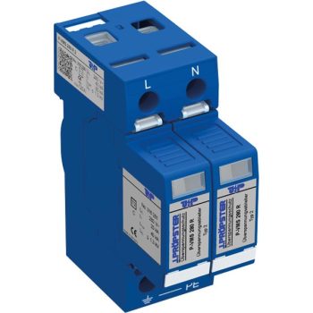   J.Pröpster 316226 TF P-VMS 280 R 2 Túlfeszültség-levezető 2-es típus, 2 pólus, távjelző nélkül, LN 280V, N-PE 255V ( J.Pröpster 316226 )