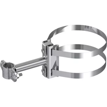   J.Pröpster 490540 IS Felfogóoszlop-tartó szalagbilinccsel, V2A ( J.Pröpster 490540 )