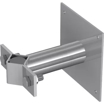   J.Pröpster 490572 IS felfogó oszlop fali tartó Rd60mm, eltartás 250mm, C típus, V2A ( J.Pröpster 490572 )