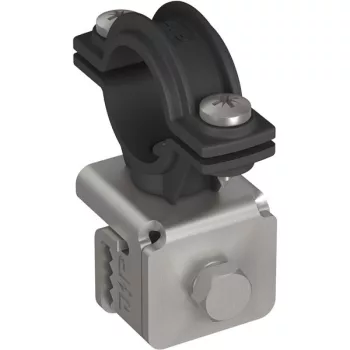   J.Pröpster 614100 HVC Állókorcos fémlemezhez vezeték tartó V2A-PA 6,HVC-85-höz, befogási tartomány 8 mm-ig ( J.Pröpster 614100 )