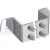 J.Pröpster 910545 EPH földelősín 305/60x5mm, 2x4 csatlakozóhely, V2A ( J.Pröpster 910545 )