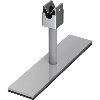   J.Pröpster 920860B R IS Niro vezeték tartó fémlemeztetőre mágnesfólia-talpas rögzítéssel, Rd10-hez, kiemeléssel ( J.Pröpster 920860B R )