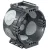 Kaiser 1055-25 ECON® 10 légtömőr sorolható 60-as süllyesztett szerelvénydoboz gumimembránnal, 46 mm mély, 4 csavarhellyel – halogénmentes(1055-21 kiváltója)